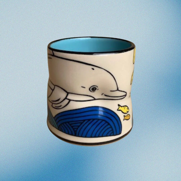 Medium Lucky Cup - Dolphin