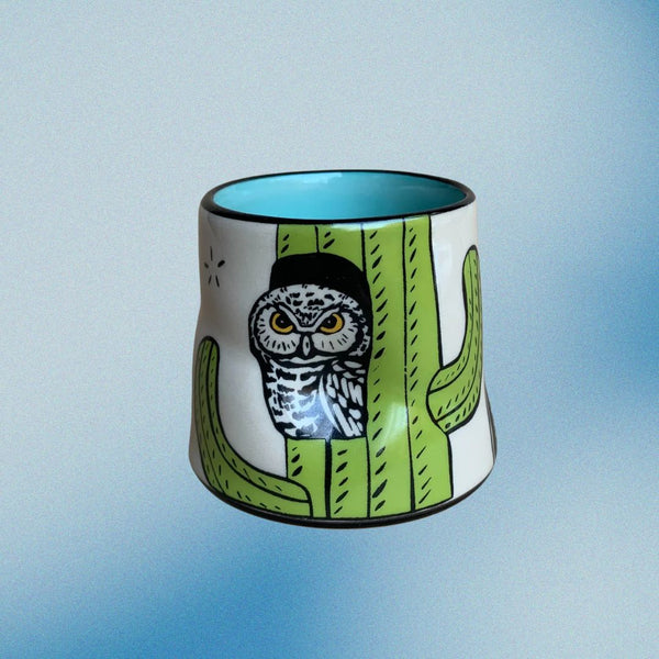 Small Lucky Cup - Elf Owl