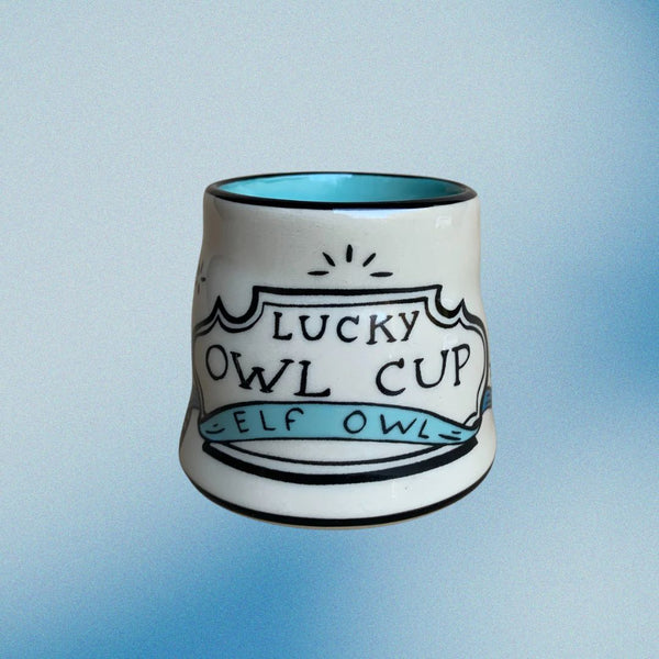 Small Lucky Cup - Elf Owl