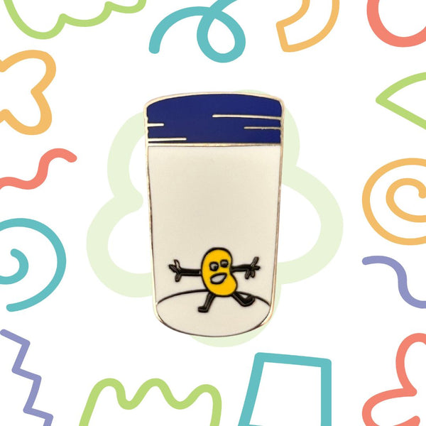 Limited Edition Enamel Pin: I caught a cashew