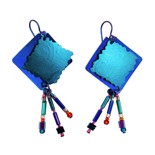 Large Niobium Earrings #9