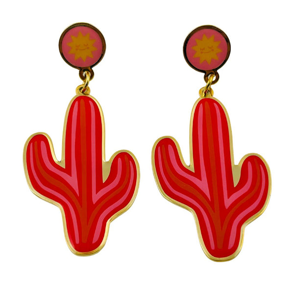 Cactus Earrings