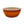 Load image into Gallery viewer, Wide Mouth Double Overlay Bowl orange/tan