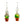 Load image into Gallery viewer, Awkward² Earrings - Houseplant