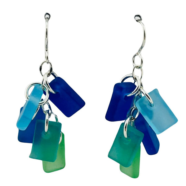Chime Earrings - Cool Waters