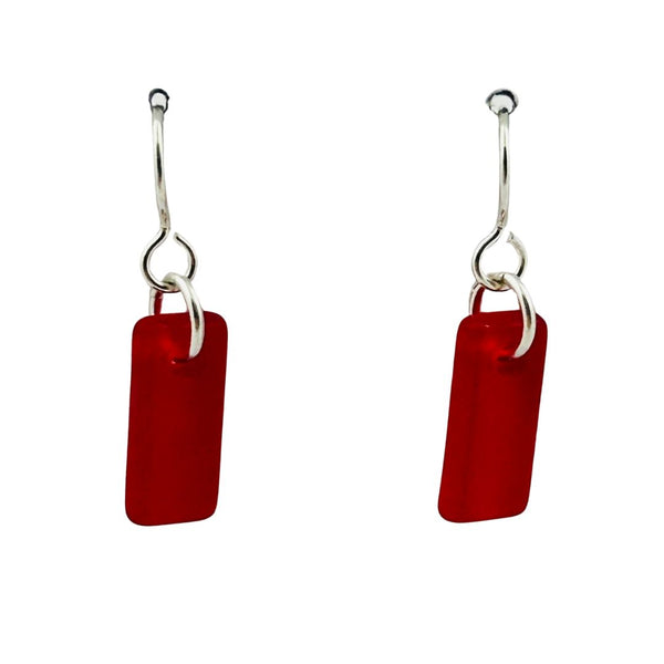 Aura Earrings - Ruby