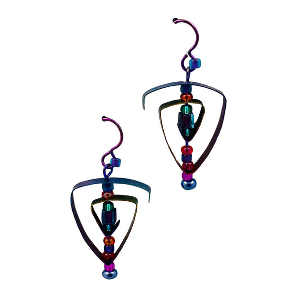 Niobium Earrings - #8