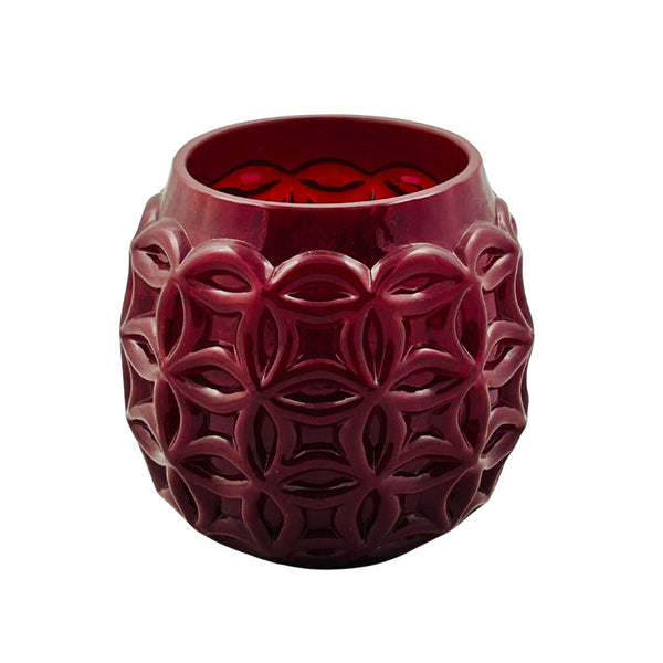 Pineapple Votive - Red Right