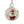 Load image into Gallery viewer, Mini Christmas Ornament - Santa