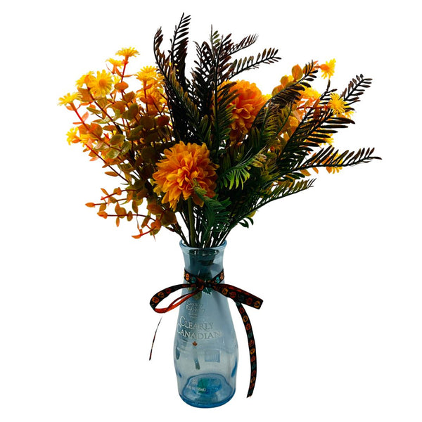Recycled Vase - Sparkling Water Bottle