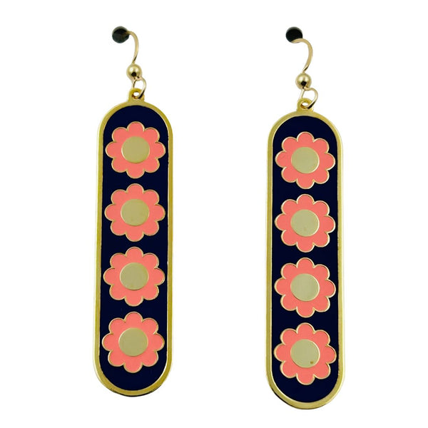 Tall Daisy Chain Earrings