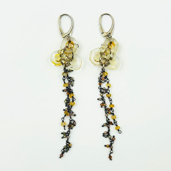 3 Hex Gold and Citrine ER