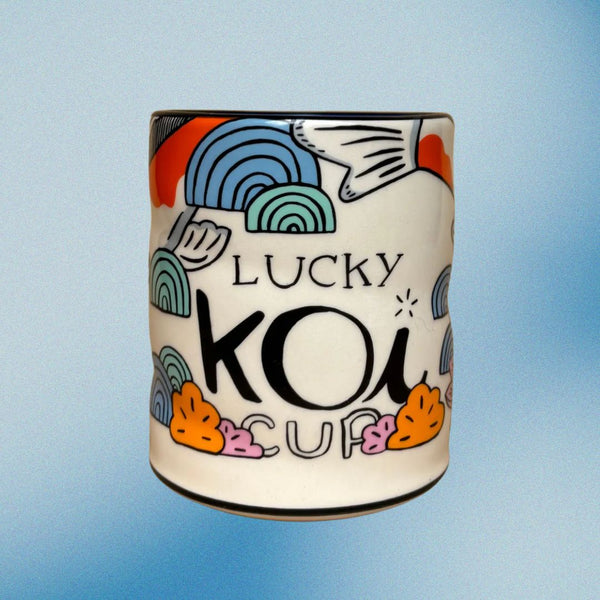 Large Lucky Cup - Koi