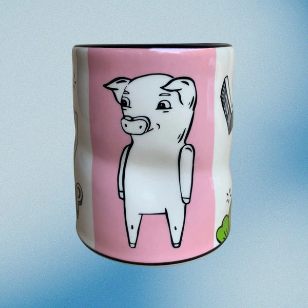 Large Lucky Cup - Pig