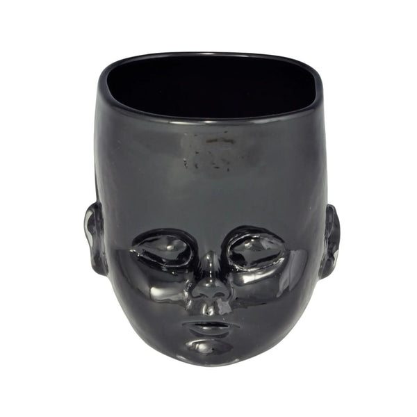 Baby Head Cup - Black