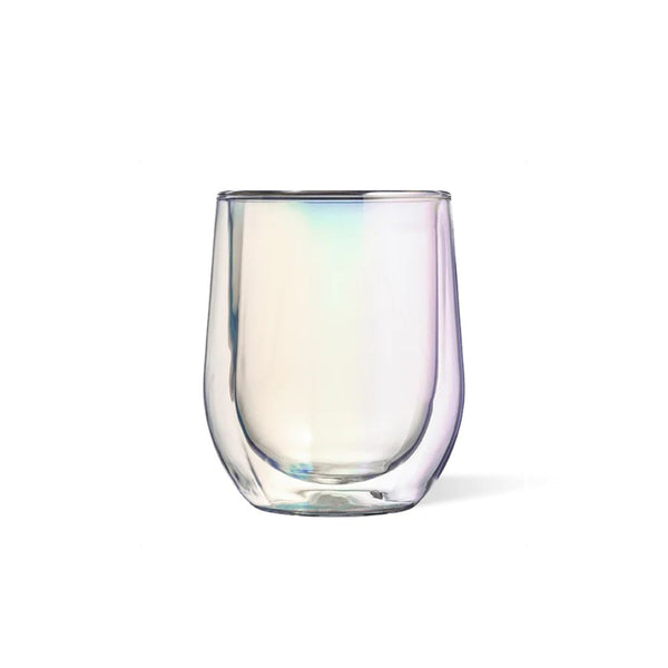 Double Pack Stemless Glass - Prism