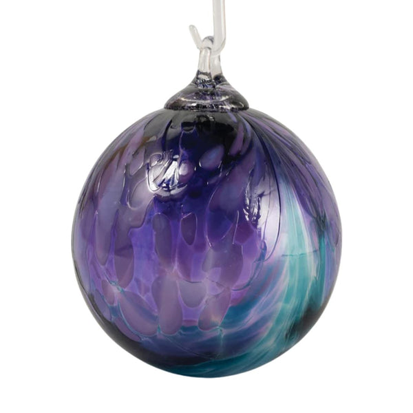 Teal Fantasy Orchid Ornament