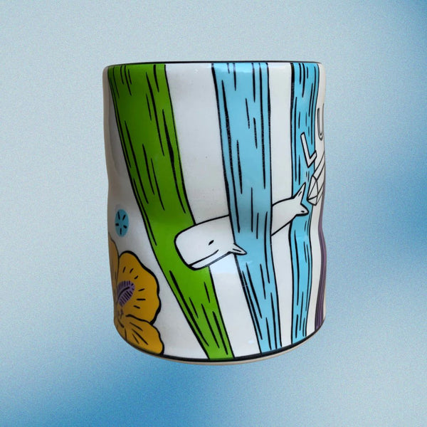 Large Lucky Cup - Whale