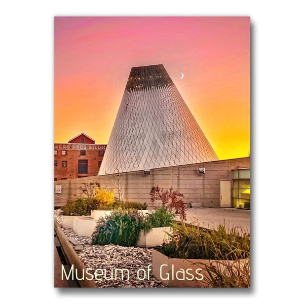 Concrete Sunset Cone Postcard