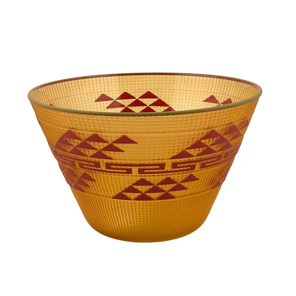 Tlingit Medium Basket: Amber/Cedar