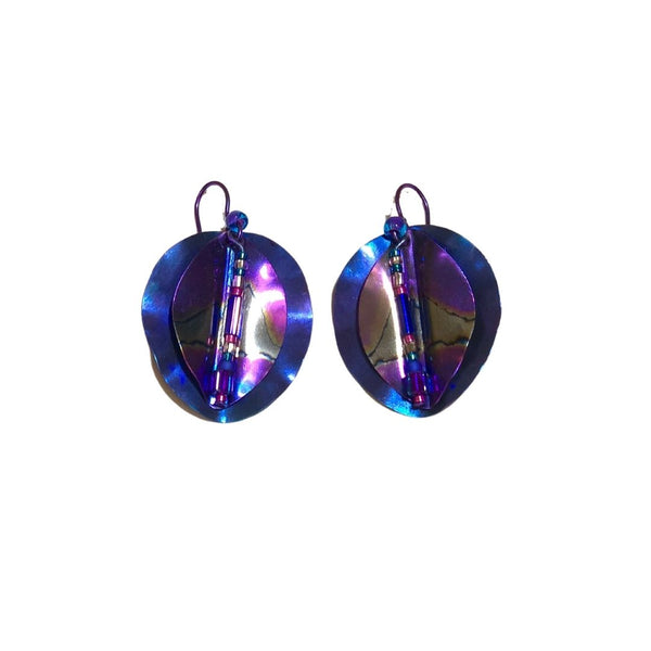 Large Niobium Earrings #3
