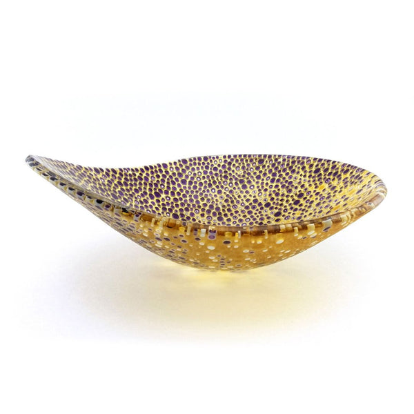 Nido 8, Eggplant & Amber Bowl