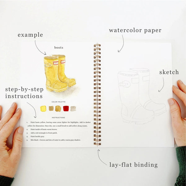 Watercolor Workbook - Garden