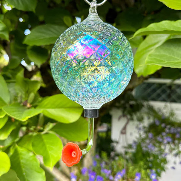 Birthstone Hummingbird Feeder - March Aquamarine