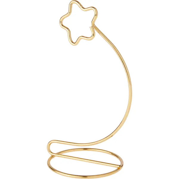 Star Ornament Stand - Small Gold
