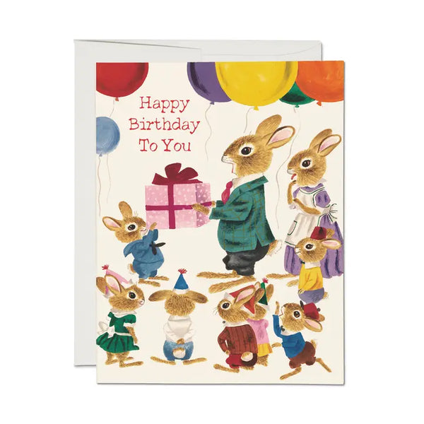 Richard Scarry Rabbit Party