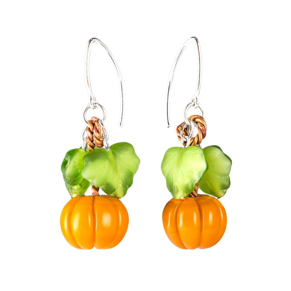 Pumpkin Earrings