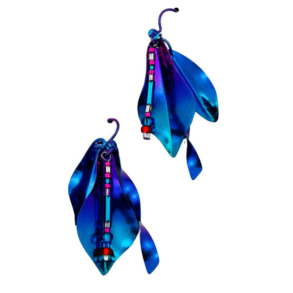 Large Niobium Earrings $85