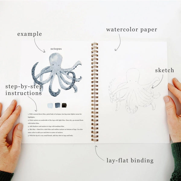 Watercolor Workbook - Seaside