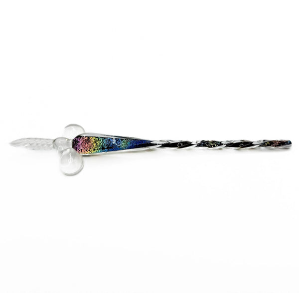 Glass Pen & Ink Set - Dichroic