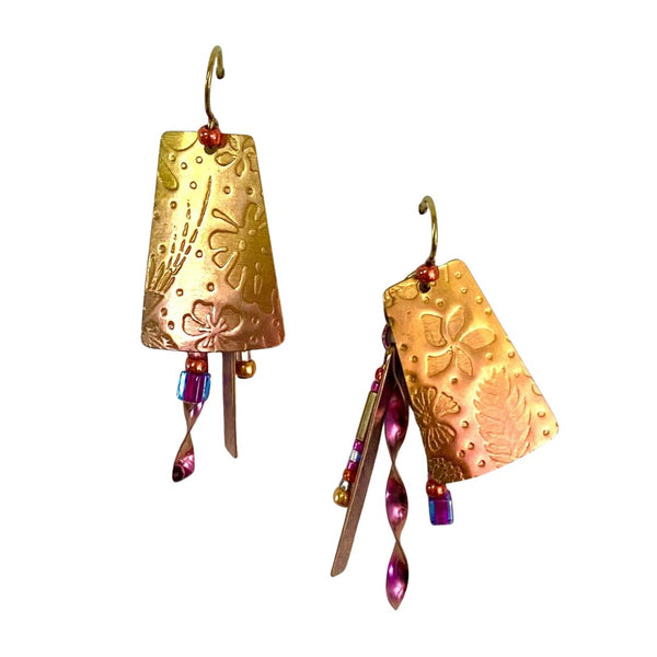 Niobium Earrings - Flower Power