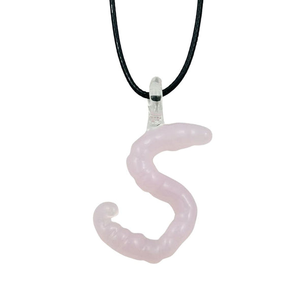 Worm Pendant - Light Pink 02