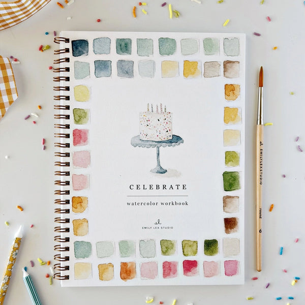 Watercolor Workbook - Celebrate