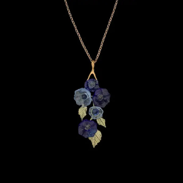 Morning Glory Long 16" Adj. Pendant