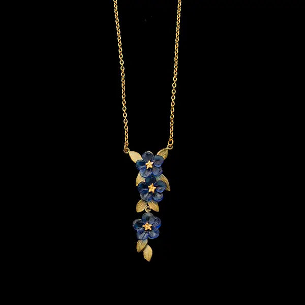 Blue Violet 16" Adj. Pendant
