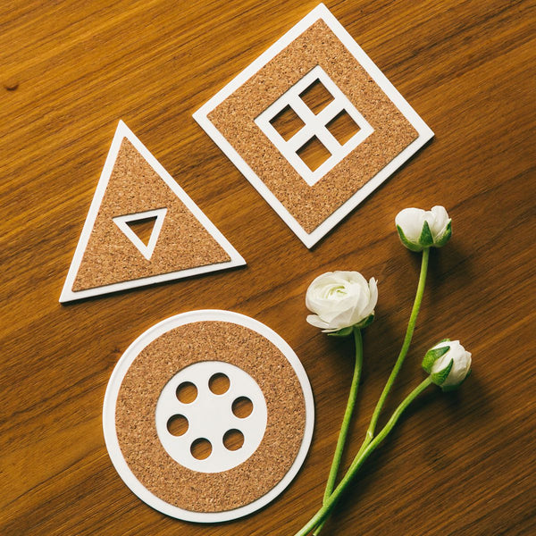 Anywhere Vase Topper - Triangle (Tan)
