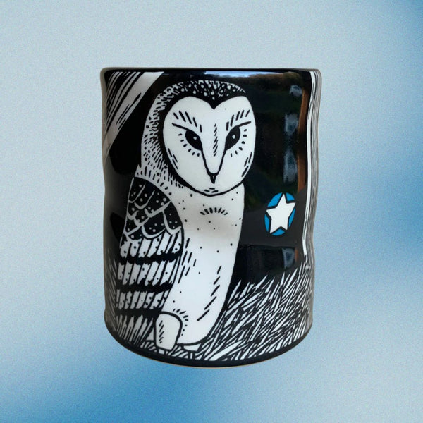 Large Lucky Cup - Barn Owl