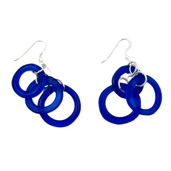 Chandelier Earrings - Cobalt