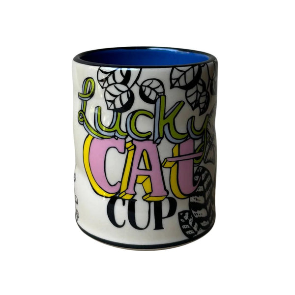 Cat With Houseplants Lucky Cup