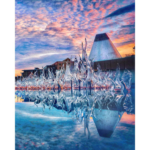 Cotton Candy Sky Cone Postcard