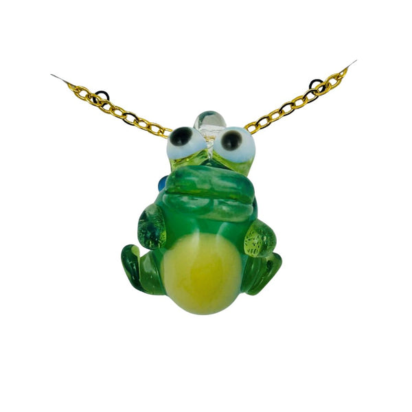 Awkward² Necklace - Small Frog