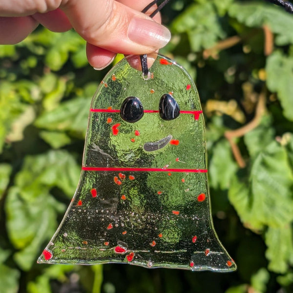 Mini Fused Ghost - Clear Blood Splatter