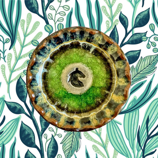 Icon Dish - Horse