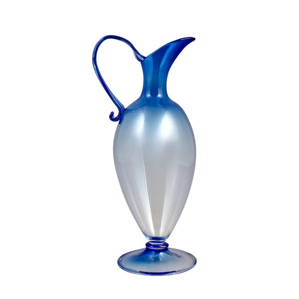 Transparent Footed Pitcher