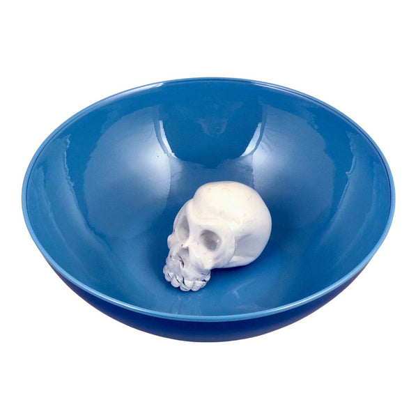 Skull Bowl - Cobalt Blue