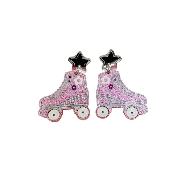 Skate Date - Pink Glitter
